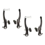 V-brake set Saccon voor en achter aluminium - zwart