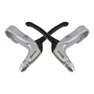 Remgreepset Saccon voor rollerbrake - 4 vingers - satijn / mat zwart