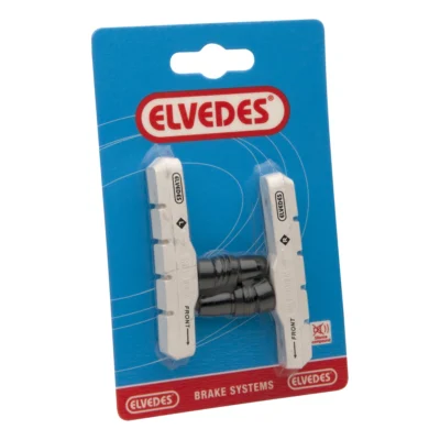 Remblokken Elvedes 6832 - V-Brake 72mm - (1 Paar) - Wit