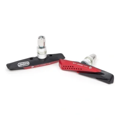 Remblokken Elvedes 6815 - V-Brake 72mm Dual Compound - (1 Paar) - Zwart / rood