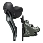 Schijfrem-/schakelset 2 speed Shimano Tiagra ST-4720 / BR-4770 Flat Mount
