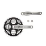 Crankstel Miranda Alfa 3 - 3x8 Speed - 48-38-28T - 170mm - 8mm - Zilver