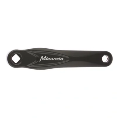 Crankarm Miranda Alfa 1 - 170mm rechts - Zwart gecoat