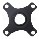 Crank spider Miranda Bosch 4 motor 4-arm BCD 104 52.0mm - aluminium zwart