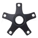 Crank spider Miranda voor Bosch 4 motor 5-Arm BCD 104 47.5mm - aluminium zwart