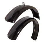 Spatbordset 24" ATB Metaal Zwart