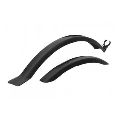 Spatbordset 28" Polisport Florida - zwart