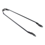 Spatbordstang 28" Zwart met 6mm-gat