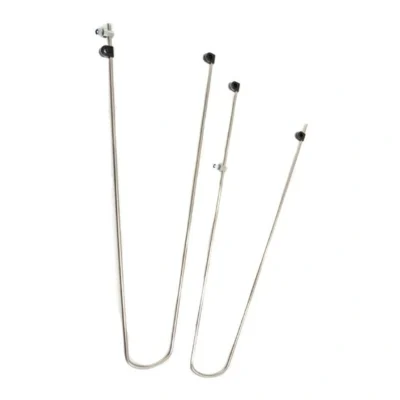 Spatbordstangset 28" 55mm cpl. met bevestigingsmaterialen