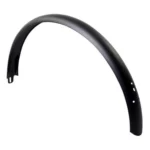 Achterspatbord 28" urban 58 mm breed - mat zwart