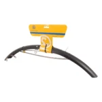 Voorspatbord 28" kunststof 45 mm - mat zwart