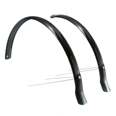 Spatbordset Eurofender Snello 28" x 51 mm - zwart