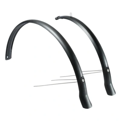 Spatbordset Eurofender Snello 28" x 51 mm - mat zwart