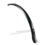 Voorspatbord Eurofender Snello 28" x 51 mm - mat zwart