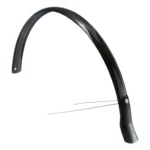 Achterspatbord Eurofender Snello 28" x 51 mm - zwart
