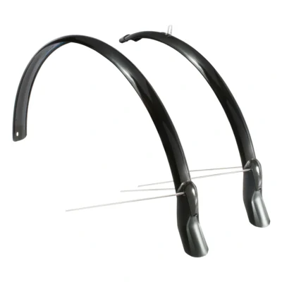 Spatbordset Eurofender Scatto 28" x 51 mm - zwart