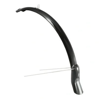 Voorspatbord Eurofender Scatto 28" x 51 mm - zwart