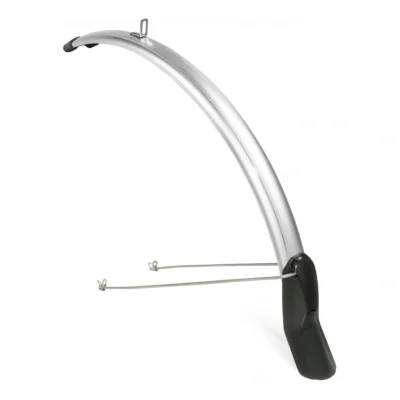 Achterspatbord Eurofender Scatto 28" x 51 mm - smoke / titanium