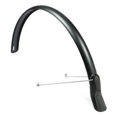 Achterspatbord Eurofender Scatto 28" x 51 mm - mat zwart