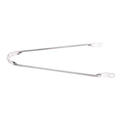 Spatbordstang 28 inch - zilver