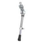 Zijstandaard verstelbaar 12 t/m 20" aluminium - zilver
