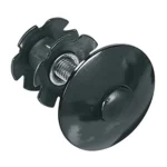 Balhoofdplug Ergotec 1-1/8" - zwart