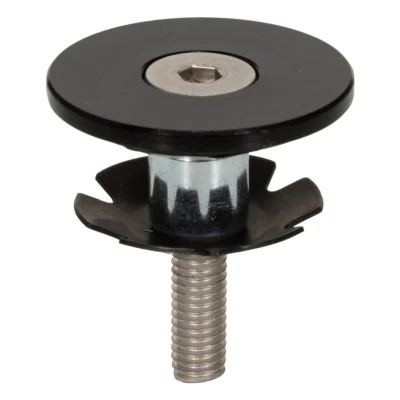 Elvedes balhoofdplug met vlakke bovenkant voor 1 1/8" metalen vorkbuis