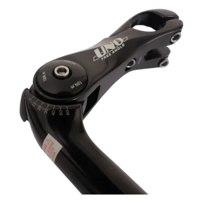 Stuurpen Kalloy verstelbaar 22,2 / 90x180 / 25,4 mm - zwart