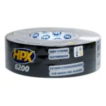 Duct tape HPX 48 mm x 25 m - zwart