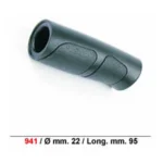 Handvat Pro Grip sportief kort - zwart (per stuk)