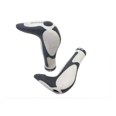 Handvatset X-act safety grip zwart/ wit 147mm