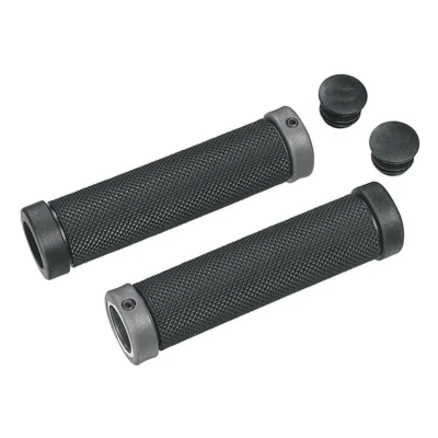 Handvatpaar Ergotec Tokio met klemring - zwart