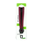 Triobinder Widek Eye 24/12mm met zwarte stalen platen - bordeaux/zwart