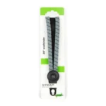 Triobinder Widek Eye 24/12mm met zwarte stalen platen - steengrijs/zwart