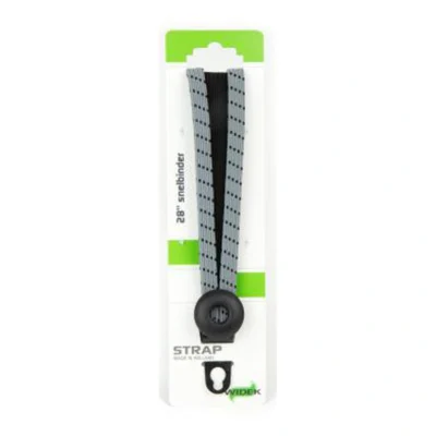 Triobinder Widek Eye 24/12mm met zwarte stalen platen - steengrijs/zwart