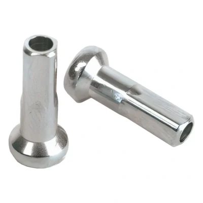 Spaaknippel Sapim velg 13 voor spaak 14 - zilver (100 stuks)