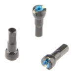 Spaaknippel met ronde kop Alpina 14G/15.0mm/4/Fg 2.3 ABS/messing - zwart (144 stuks)