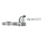 Aanhangwagenkoppeling Ventura 4-delig staal met zadelpenadapter