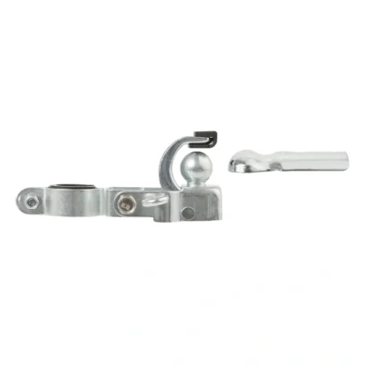 Aanhangwagenkoppeling Ventura 4-delig staal met zadelpenadapter