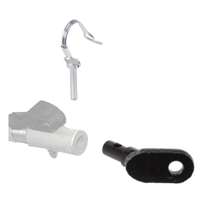 Aanhangwagen snelkoppeling M-Wave voor bevestiging aan de achteras