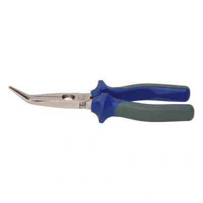 Punttang met lange bek Cyclus 45° gebogen L=200mm