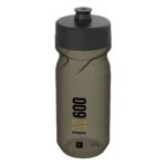 Bidon met schroefdop Polisport S600 - 600ml restyle - transparant/zwart/zwart
