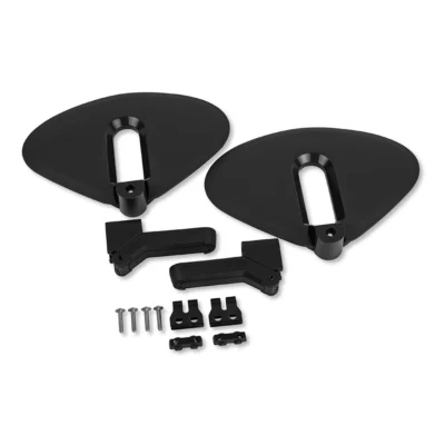 Protectiekit en voetrusten Polisport Guppy Junior - donkergrijs