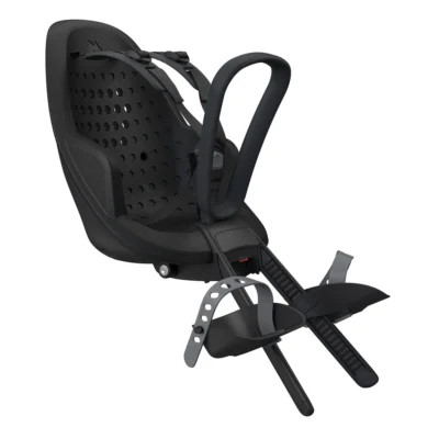 Kinderzitje voor Thule Yepp 2 Mini inclusief Mini SlimFit adapter - midnight black