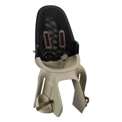 Kinderzitje achter Qibbel Air met dragerbevestiging (CFS) - cappuccino