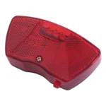 Achterlicht Edge City - 80mm - Batterijen zijaanzicht