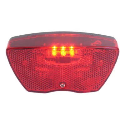 Achterlicht Edge City - 80mm - Batterijen voorzijde in werking