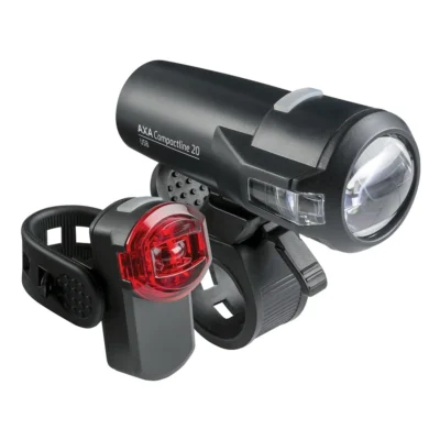 Verlichtingsset Axa Compactline 20 USB oplaadbaar
