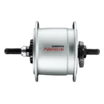 Naafdynamo Shimano Nexus DH-C6000-3R 3 Watt 36 gaats - rollerbrakes - zilver
