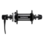 Voornaaf Shimano FH-MT200-B - 36 gaats Center Lock remschijfbevestiging - zwart